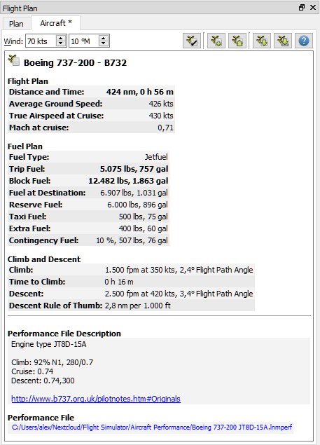 load flight plan into active sky xp